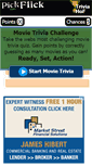 Mobile Screenshot of pickthatflick.com